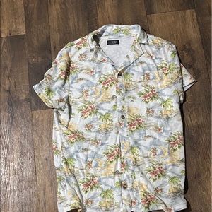 Zara Man tropical top